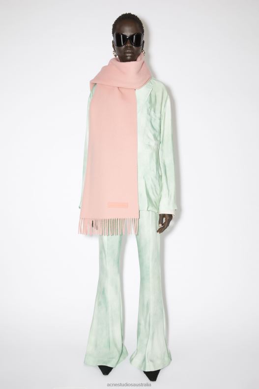 Wool scarf pink label Pink Acne Studios R66LJ856 Accessories