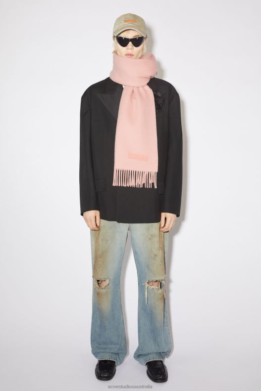 Wool scarf pink label Pink Acne Studios R66LJ856 Accessories