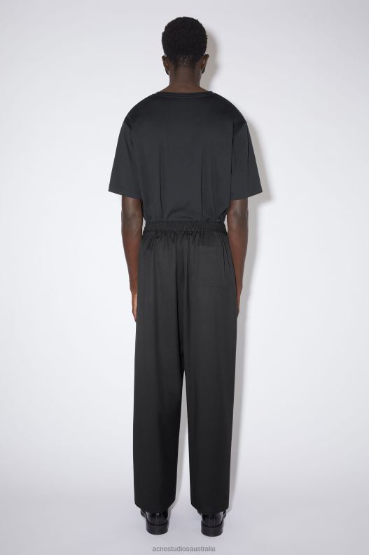 Wool trousers Black Acne Studios R66LJ1171 Apparel