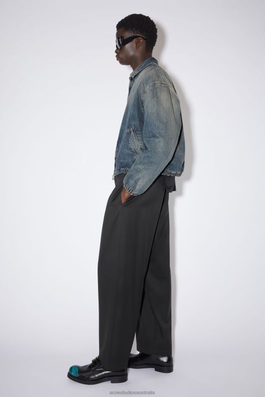 Wool trousers Black Acne Studios R66LJ1171 Apparel