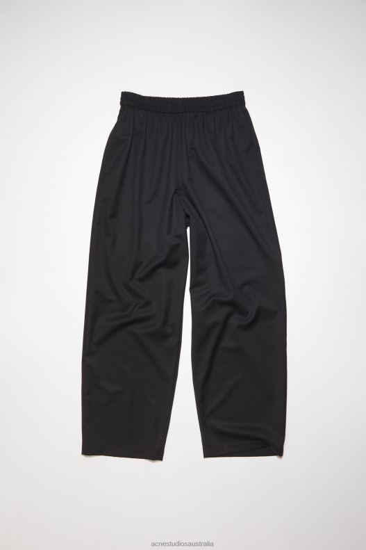 Wool trousers Black Acne Studios R66LJ1171 Apparel