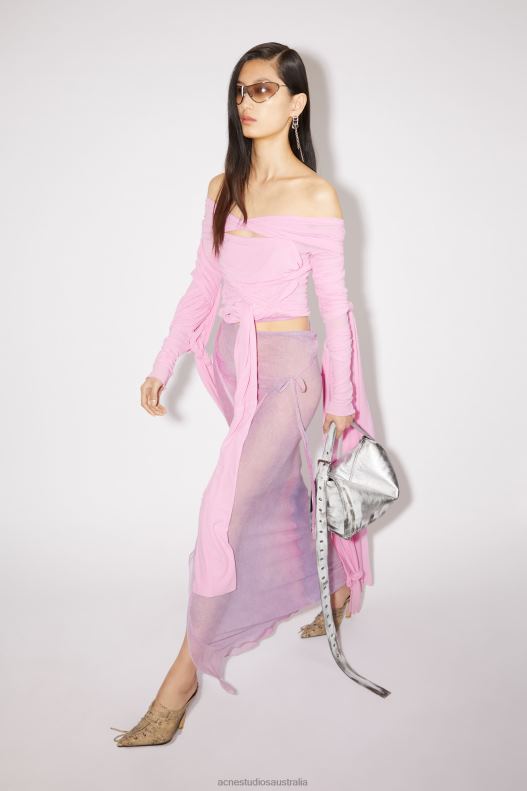 Wrap skirt Runway Show Orchid Purple Acne Studios R66LJ350 Apparel