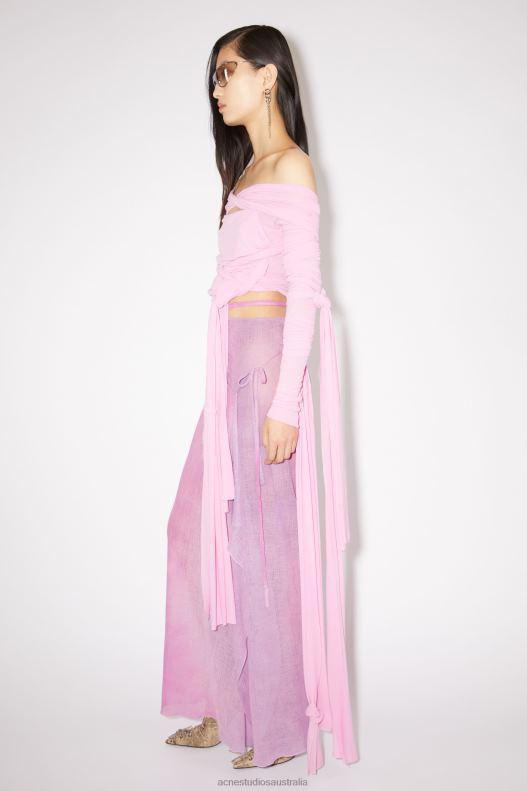 Wrap skirt Runway Show Orchid Purple Acne Studios R66LJ350 Apparel