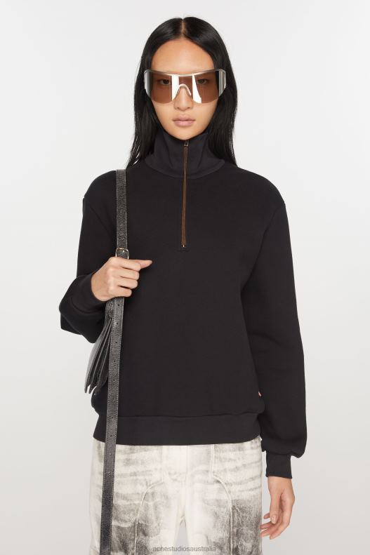 Zippered sweater Black Acne Studios R66LJ145 Apparel