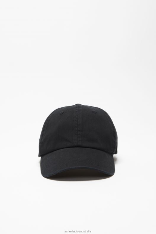 Twill cap Black Acne Studios R66LJ454 Accessories