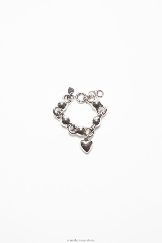 Charm bracelet Antique Silver Acne Studios R66LJ654 Accessories