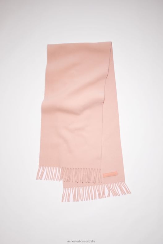 Wool scarf pink label Pink Acne Studios R66LJ856 Accessories