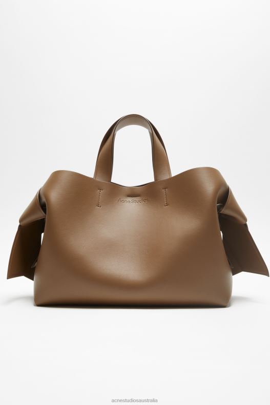 Musubi midi tote Camel Brown Acne Studios R66LJ729 Accessories