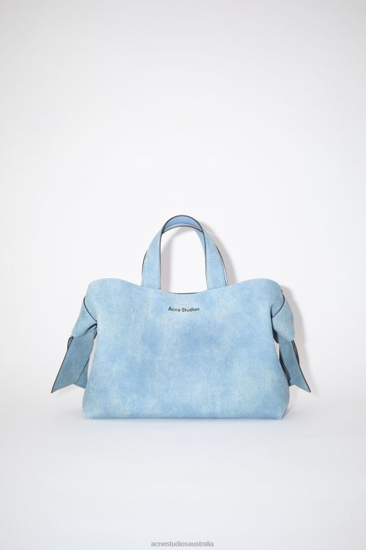 Musubi midi tote Light Blue Acne Studios R66LJ764 Accessories