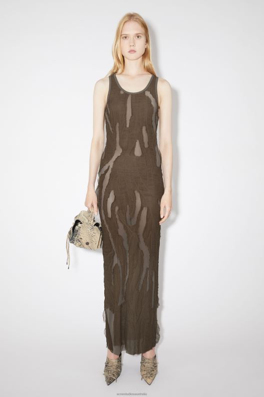 Sleeveless dress Runway Show Brown Acne Studios R66LJ278 Apparel