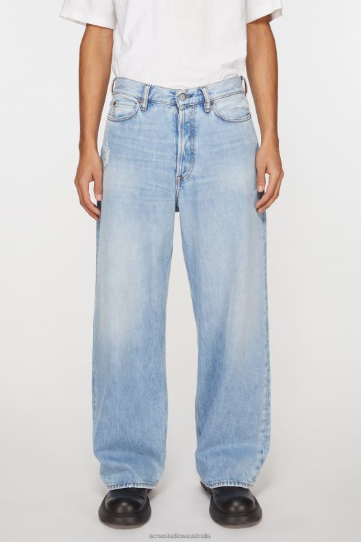 Loose fit jeans - 1981M Light Blue Acne Studios R66LJ1120 Apparel