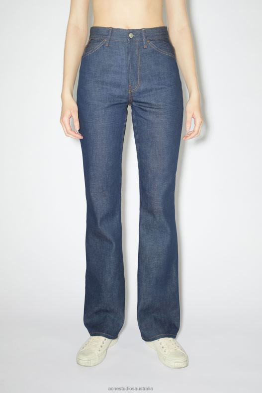 Regular fit jeans - 1977 Indigo Blue Acne Studios R66LJ231 Apparel