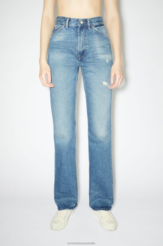 Regular fit jeans - 1977 Mid Blue Acne Studios R66LJ232 Apparel