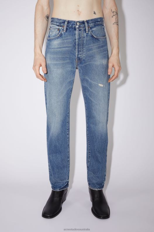 Relaxed fit jeans - 2003 Mid Blue Acne Studios R66LJ1157 Apparel