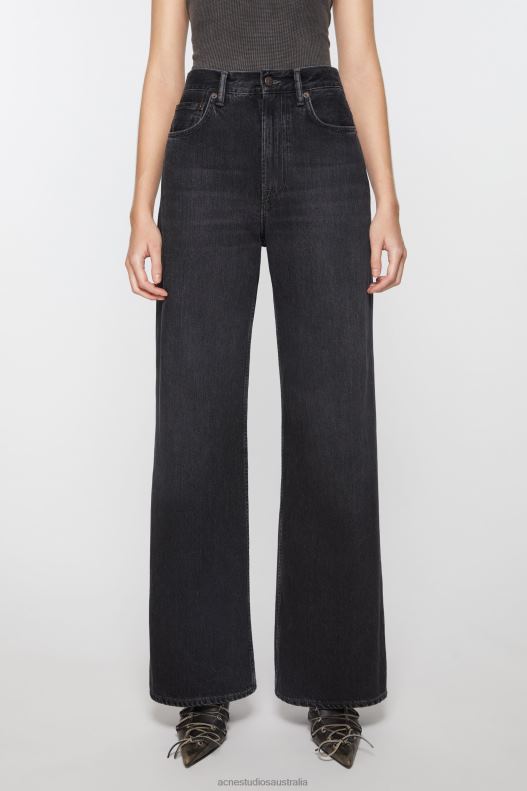 Relaxed fit jeans - 2022F Black Acne Studios R66LJ227 Apparel