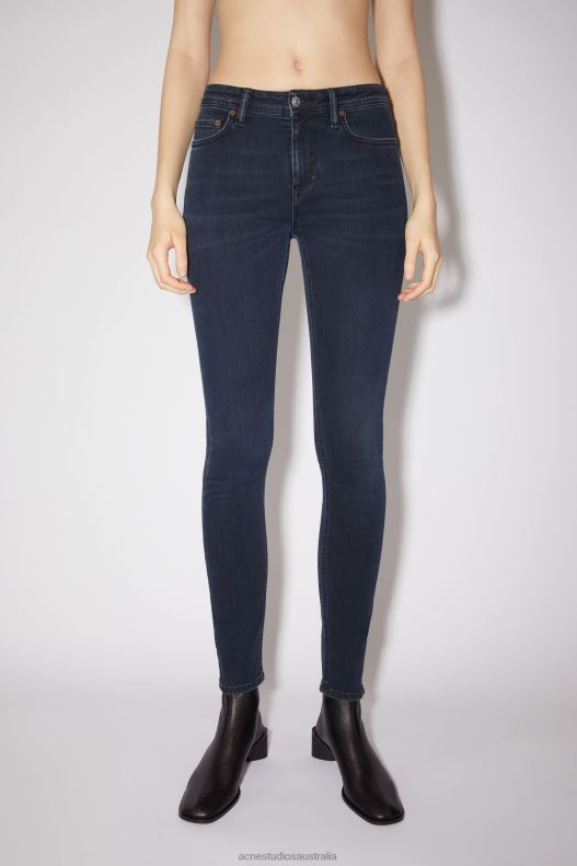 Skinny fit jeans - Climb Blue/Black Acne Studios R66LJ245 Apparel