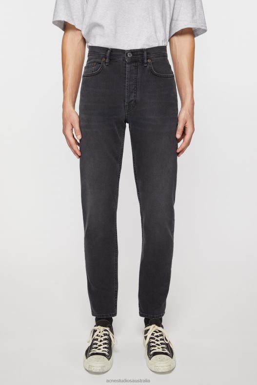 Slim fit jeans - River Used Black Acne Studios R66LJ1159 Apparel