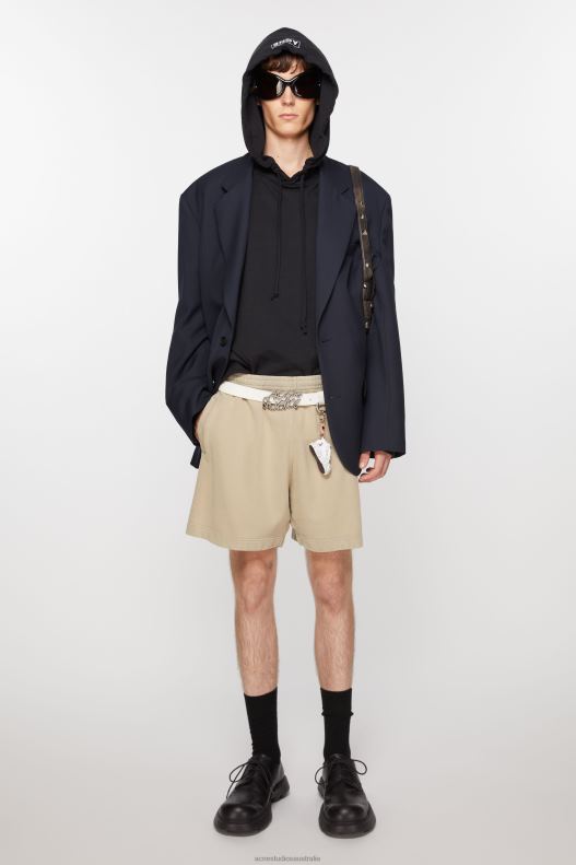 Cotton shorts Concrete Grey Acne Studios R66LJ1102 Apparel