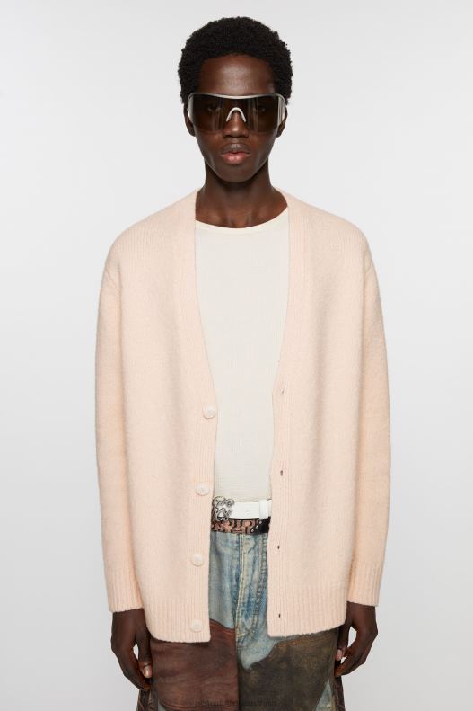 Cardigan wool blend Light Pink Acne Studios R66LJ1104 Apparel