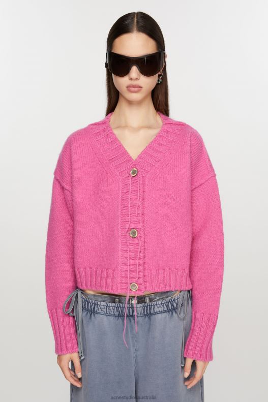 Knit cardigan Pink Acne Studios R66LJ77 Apparel