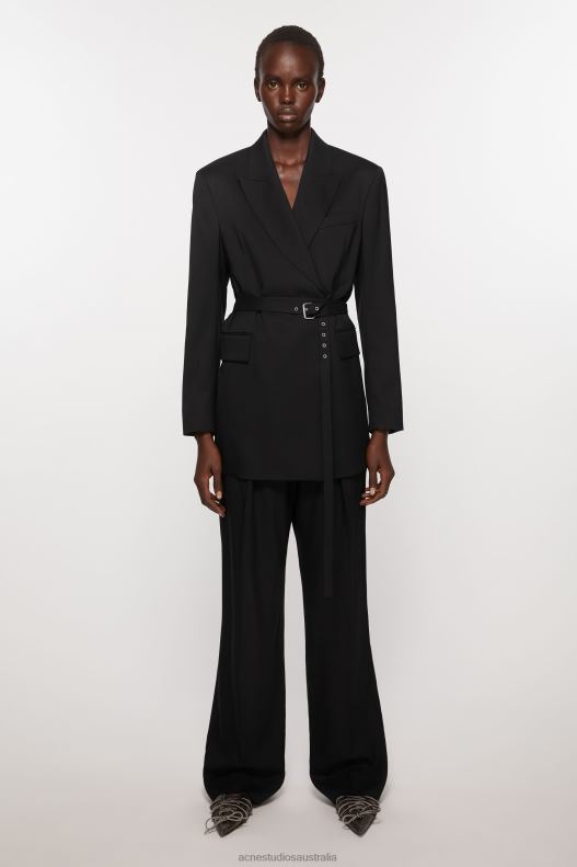 Relaxed fit suit jacket Black Acne Studios R66LJ120 Apparel