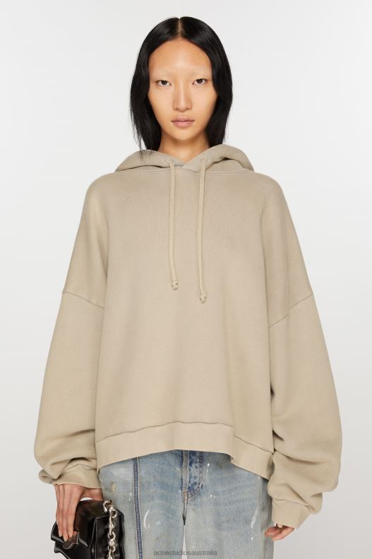 Hooded sweater Concrete Grey Acne Studios R66LJ147 Apparel