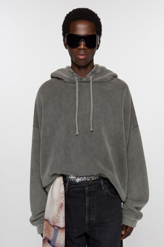 Hooded sweater Faded Black Acne Studios R66LJ968 Apparel