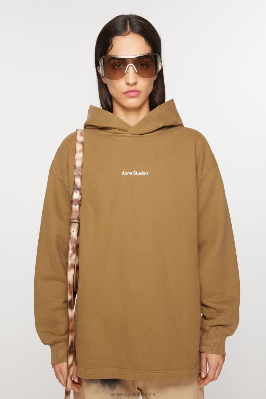 Hooded sweater Mud Beige Acne Studios R66LJ140 Apparel