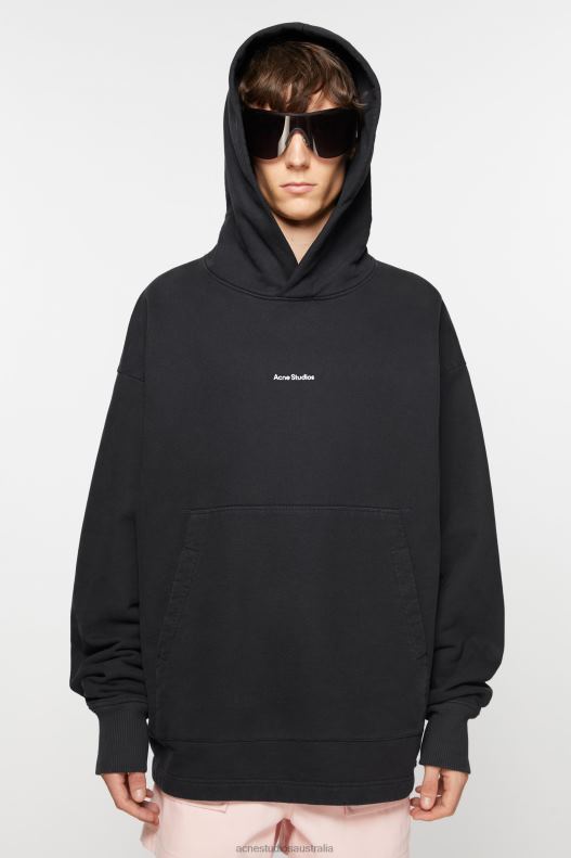 Logo hoodie Black Acne Studios R66LJ970 Apparel