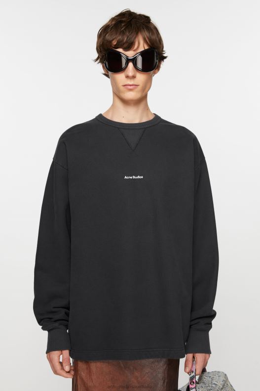 Logo sweater Black Acne Studios R66LJ971 Apparel