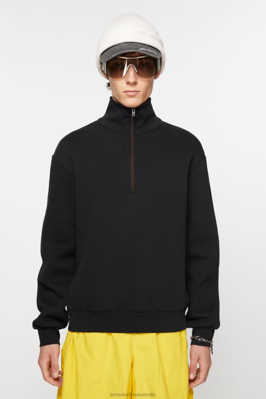 Zippered sweater Black Acne Studios R66LJ967 Apparel