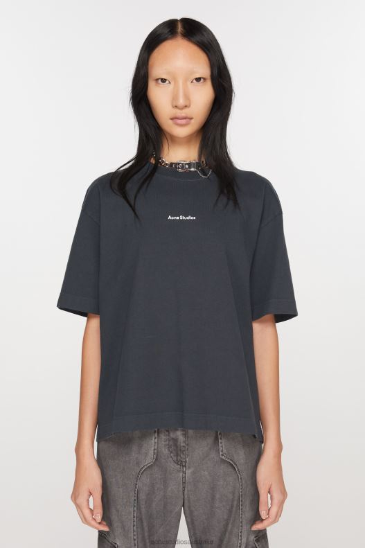 Logo t-shirt Black Acne Studios R66LJ202 Apparel