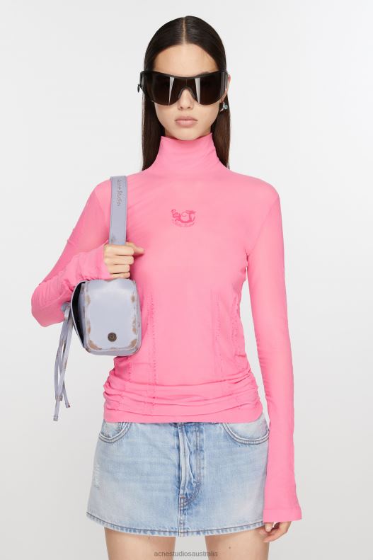 Roll neck shirt Bubble Pink Acne Studios R66LJ373 Apparel