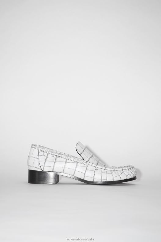 Leather loafers Off White Acne Studios R66LJ808 Footwear