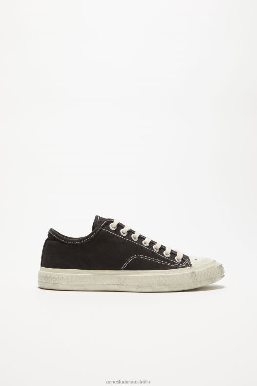 Low top sneakers Black/Off White Acne Studios R66LJ528 Footwear